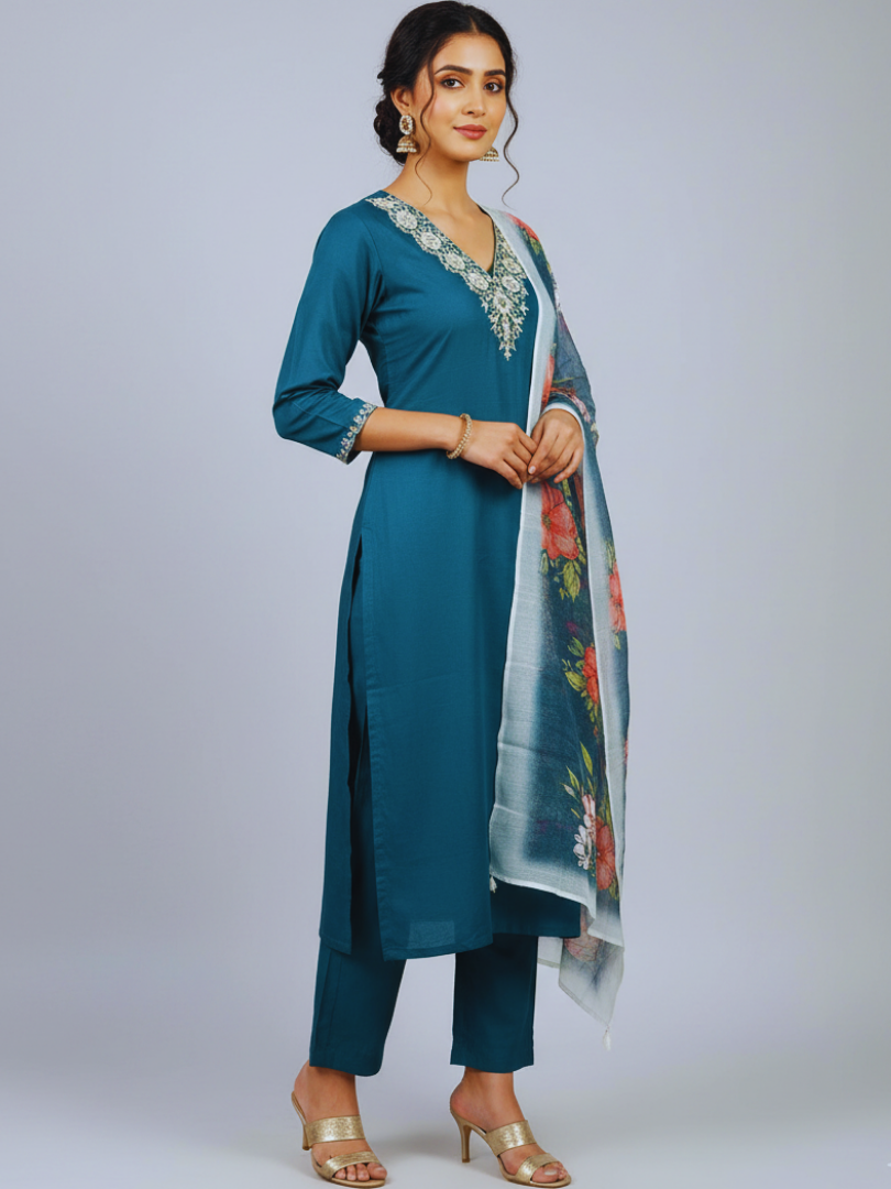 Adaah Noor Three-piece Suit