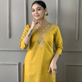 Adaah Mustard – Three-Piece Suit