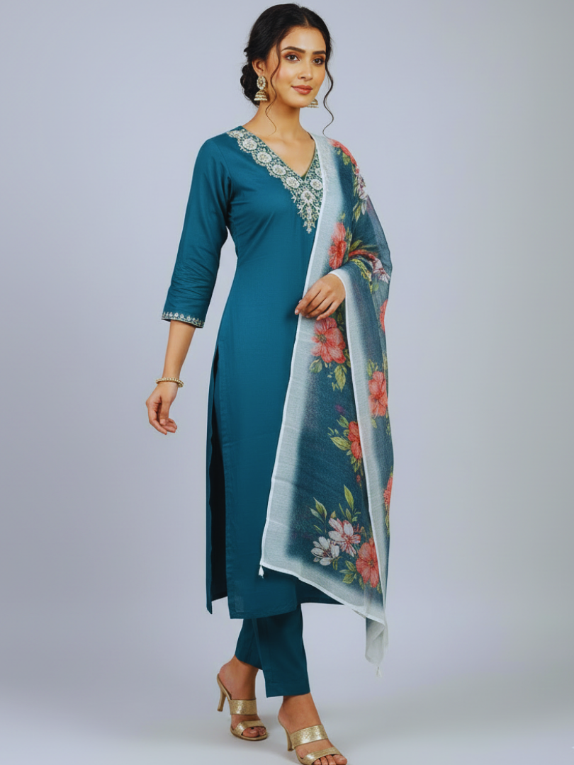 Adaah Noor Three-piece Suit